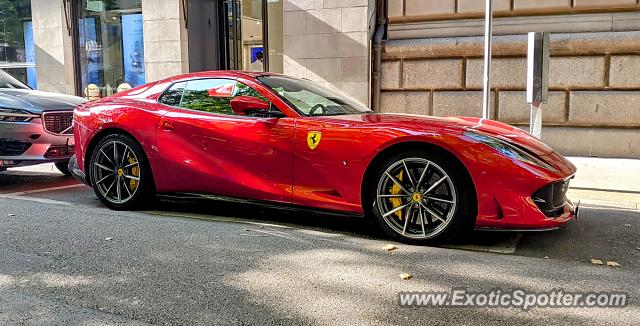 Ferrari 812 Superfast spotted in Zurich, Switzerland