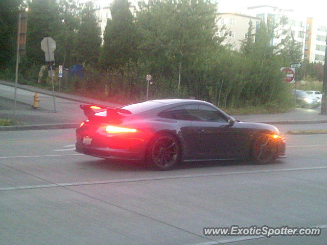 Porsche 911 GT3 spotted in Seattle, Washington