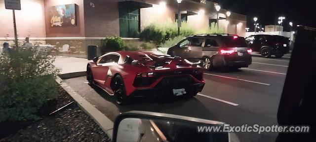 Lamborghini Aventador spotted in Wall, New Jersey