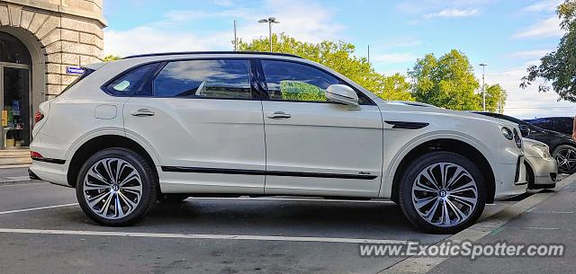 Bentley Bentayga spotted in Zürich, Switzerland