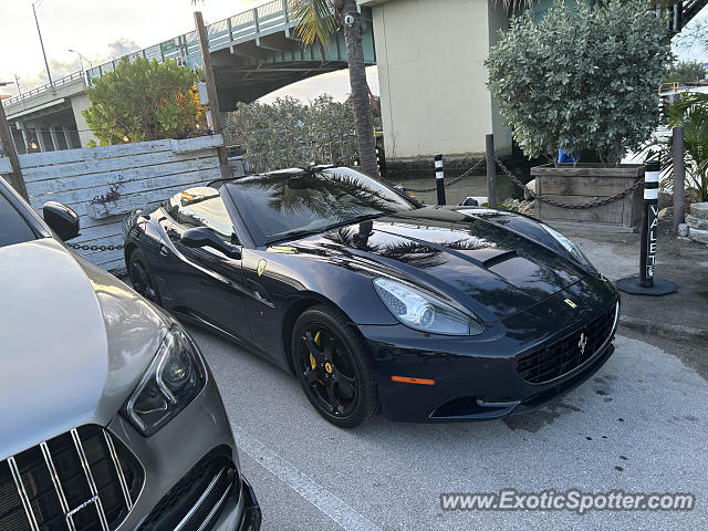 Ferrari California spotted in Miami, Florida