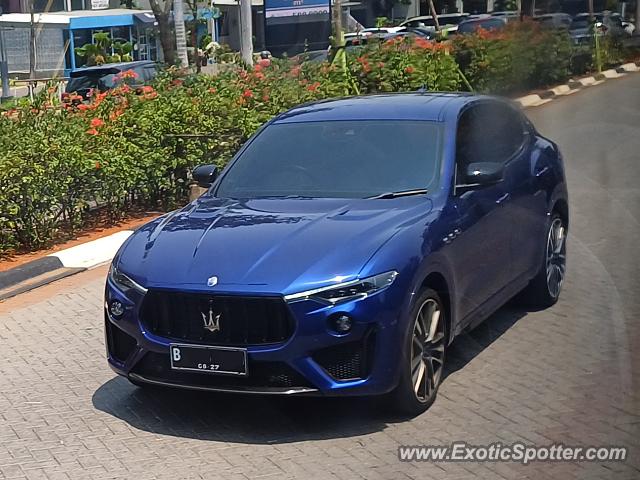 Maserati Levante spotted in Jakarta, Indonesia