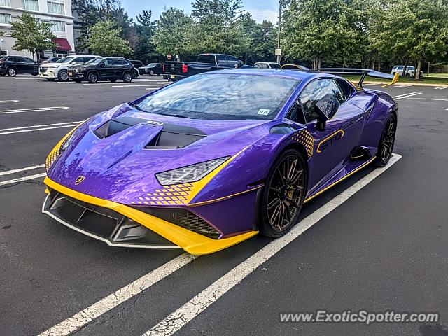 Lamborghini Huracan spotted in Bridgewater, New Jersey