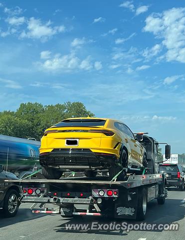 Lamborghini Urus spotted in McLean, Virginia