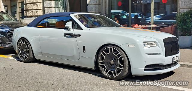 Rolls-Royce Dawn spotted in Zürich, Switzerland