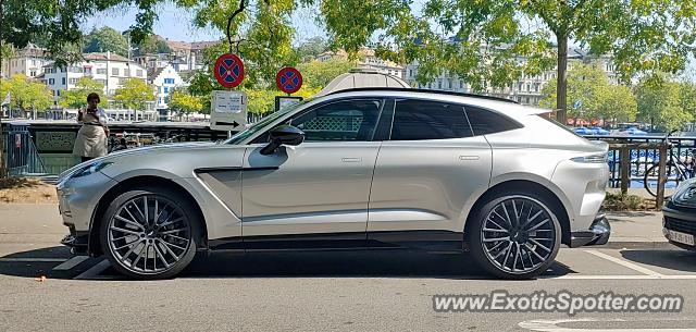 Aston Martin DBX spotted in Zürich, Switzerland