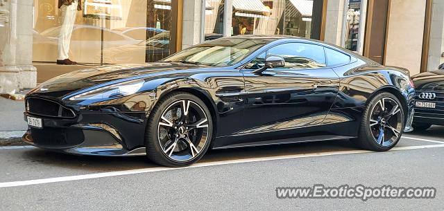 Aston Martin Vanquish spotted in Zürich, Switzerland