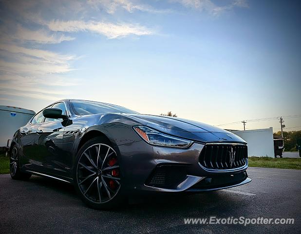 Maserati Ghibli spotted in Suamico, Wisconsin