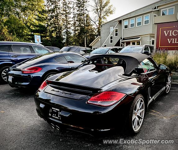 Porsche Cayman GT4 spotted in Suamico, Wisconsin