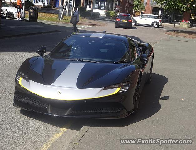 Ferrari SF90 Stradale spotted in Wilmslow, United Kingdom