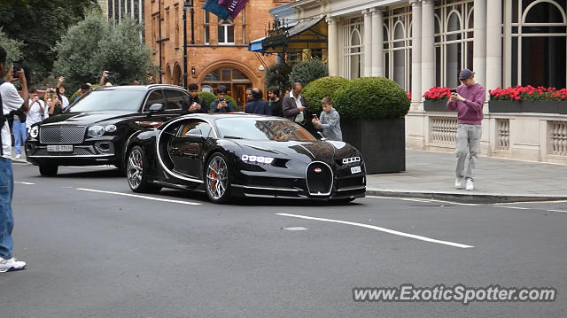 Bugatti Chiron spotted in London, United Kingdom