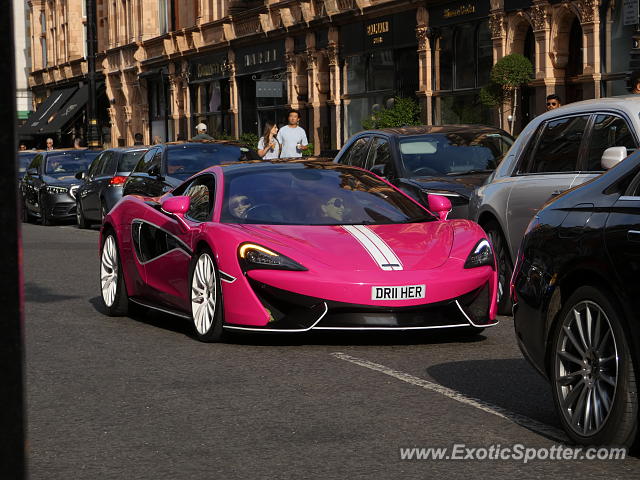 Mclaren 570S spotted in London, United Kingdom