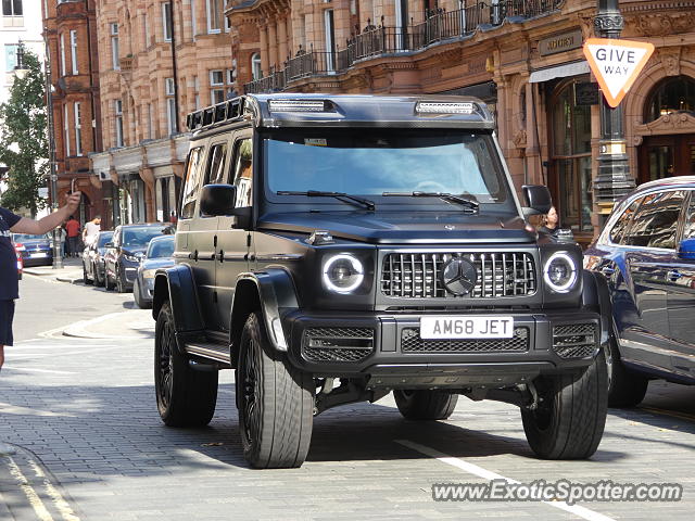 Mercedes 4x4 Squared spotted in London, United Kingdom