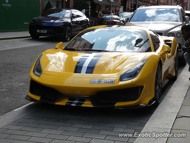 Ferrari 488 GTB spotted in London, United Kingdom