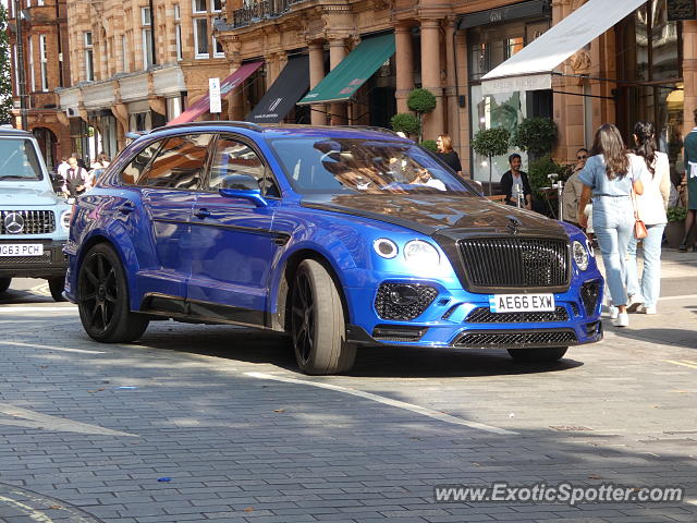 Bentley Bentayga spotted in London, United Kingdom