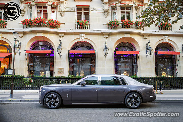 Rolls-Royce Phantom spotted in Paris, France