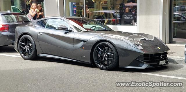 Ferrari F12 spotted in Zürich, Switzerland