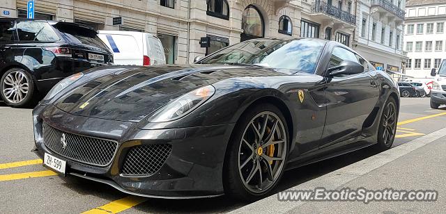 Ferrari 599GTO spotted in Zürich, Switzerland