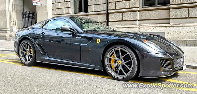 Ferrari 599GTO spotted in Zürich, Switzerland