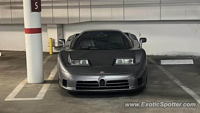 Bugatti EB110 spotted in Monterey, California