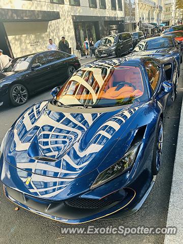 Ferrari F8 Tributo spotted in Paris, France