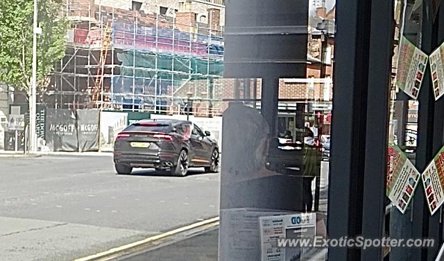 Lamborghini Urus spotted in Altrincham, United Kingdom