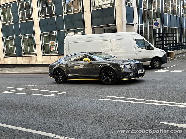 Bentley Continental spotted in London, United Kingdom