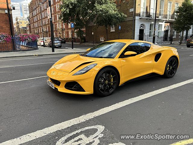 Lotus Evora spotted in London, United Kingdom