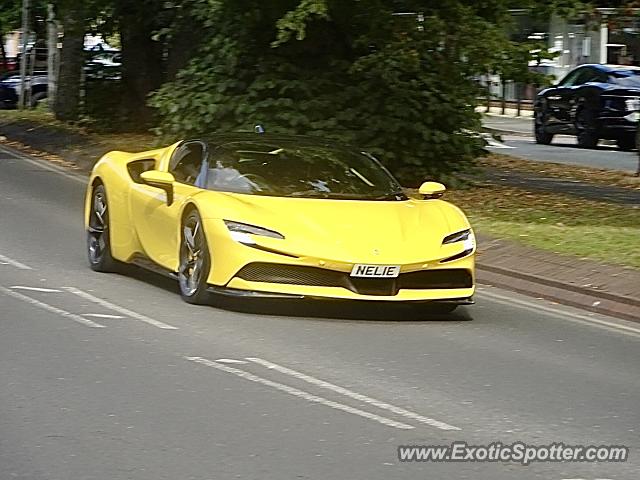 Ferrari SF90 Stradale spotted in Wilmslow, United Kingdom