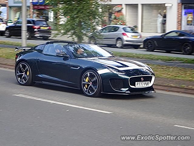 Jaguar F-Type spotted in Wilmslow, United Kingdom