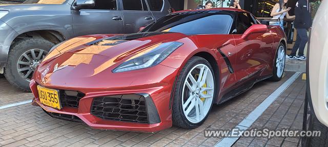 Chevrolet Corvette Z06 spotted in Medellin, Colombia