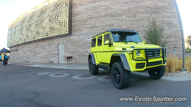 Mercedes 4x4 Squared spotted in Scottsdale, Arizona