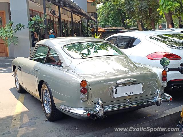 Aston Martin DB5 spotted in Jakarta, Indonesia