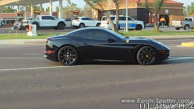 Ferrari California spotted in Scottsdale, Arizona