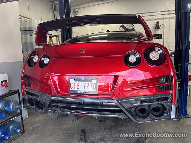 Nissan GT-R spotted in Langley, Canada