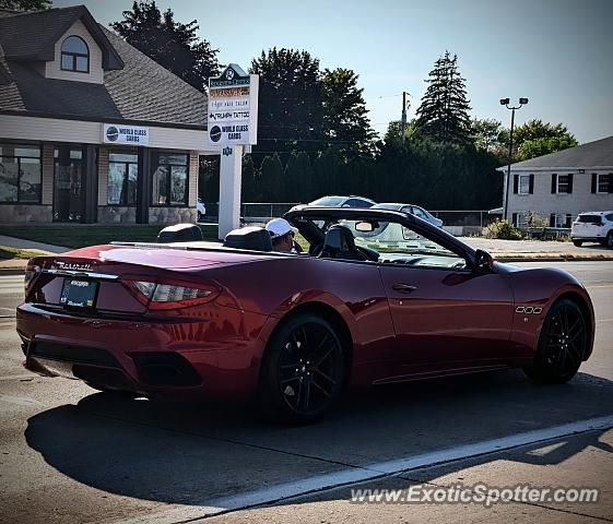 Maserati GranTurismo spotted in Green Bay, Wisconsin