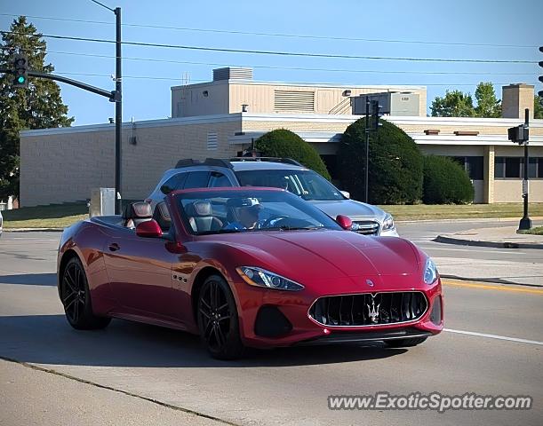 Maserati GranTurismo spotted in Green Bay, Wisconsin