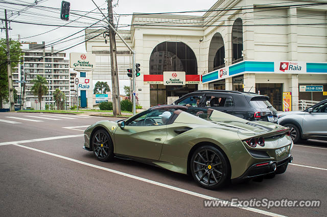 Ferrari F8 Tributo spotted in Curitiba, PR, Brazil