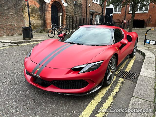 Ferrari SF90 Stradale spotted in London, United Kingdom