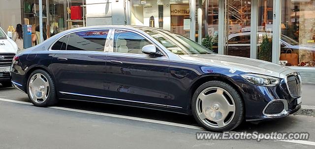 Mercedes Maybach spotted in Zürich, Switzerland