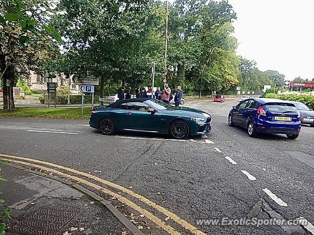 BMW M8 spotted in Alderley Edge, United Kingdom