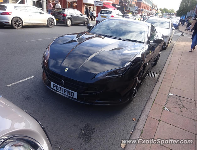 Ferrari Portofino spotted in Wilmslow, United Kingdom