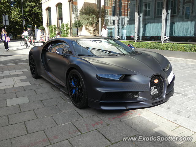 Bugatti Chiron spotted in London, United Kingdom