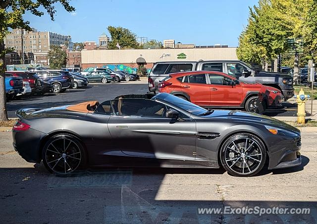 Aston Martin Vanquish spotted in Green bay, Wisconsin