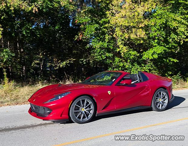 Ferrari 812 Superfast spotted in Suamico, Wisconsin