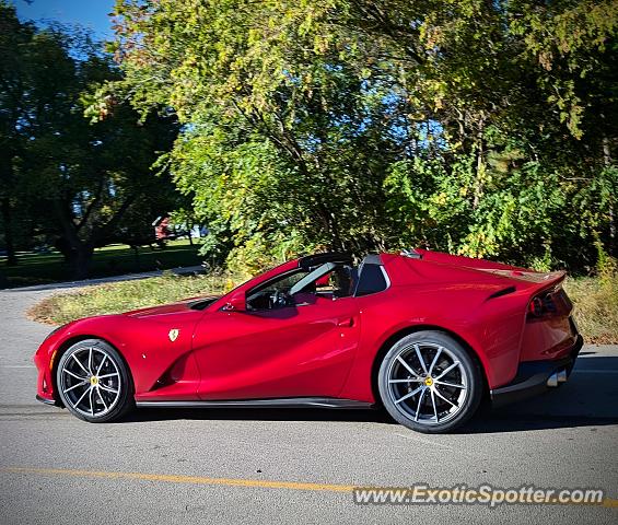 Ferrari 812 Superfast spotted in Suamico, Wisconsin