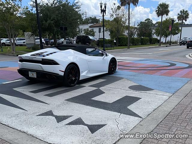 Lamborghini Huracan spotted in Jacksonville, Florida