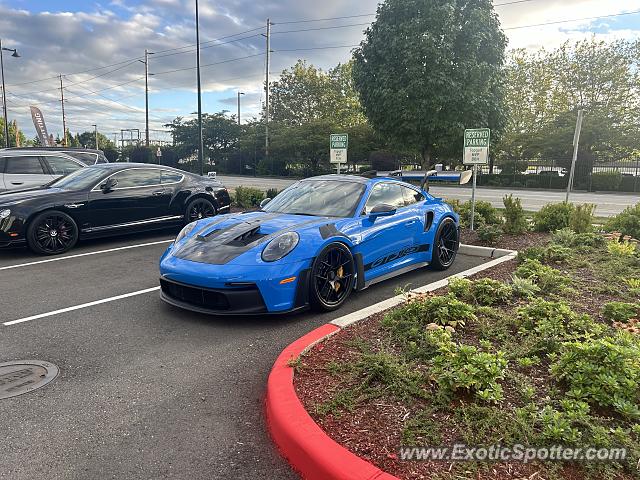 Porsche 911 GT3 spotted in Idk, Washington