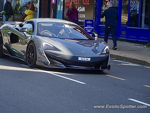 Mclaren 600LT spotted in Alderley Edge, United Kingdom