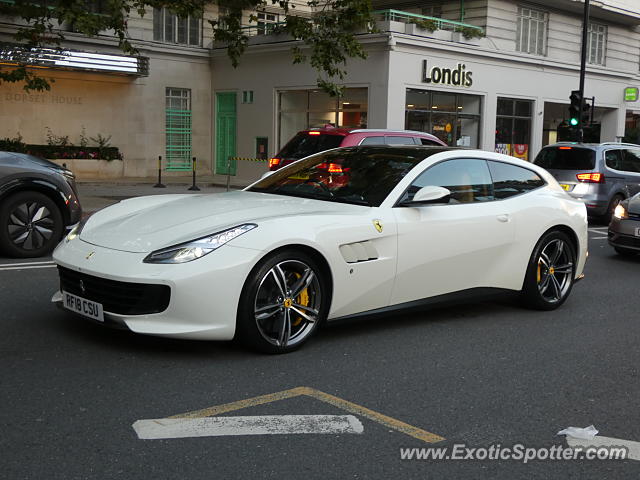 Ferrari GTC4Lusso spotted in London, United Kingdom